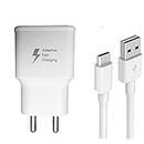 33W Ultra Fast Type-C Charger for Sam-Sung Galaxy Tab A 8.0 & S Pen (2019) Original Wall Mobile Charger QC 3.0 Quick Rapid VOOC AFC Charger with 1m Type C USB Data Cable (White, SMG, ST.T)