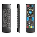 GOWELL Smart Remote Controller Specifically Compatible with Amazon Fire TV and Fire TV Stick Mini Keyboard and IR Learning Works with Android TV Box Windows Raspberry PI(No Alexa)