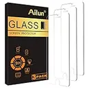 Ailun Screen Protector for iPhone SE 2020 2nd/2022 3rd Generation, iPhone 8,7,6s,6, 4.7-Inch Tempered Glass 0.25mm Case Friendly 3 Pack Clear