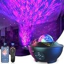 Mexllex Galaxy Projector, Star Projector with Remote Control, Night Light Projector with Timer, Bluetooth USB Colour Changing Music Night Light
