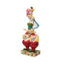 enesco Disney Traditions Jim Shore Alice in Wonderland Figurine 10.8in H Resin in Green/Red/White | 10.82 H x 4.92 W x 3.77 D in | Wayfair 6008997