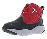 Jordan Drip 23 (TD) Baby Girls Shoes, Black/Gym Red/Cement Grey, 6 Toddler