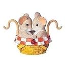 Roman 13237 Life is a Picnic Charming Tail Figurine, 2.75-inch Height, Multicolor