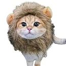 Washable Cat Costume, Fancy Lion Hair Dog Clothes, Cat Lion Mane Costume, Halloween Cosplay Costume for Cats, Lion's Hair Cosplay Accessory, Lion Mane Wig for Dog and Cat Costumes