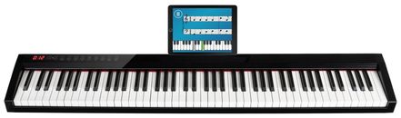 Digital 88 Tasten Akku Keyboard Stage Piano USB Bluetooth MIDI 128 Sounds Tasche