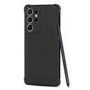 For Samsung Galaxy S21 Ultra 5G Shockproof Luxury Slim Leather Case To Pen Slots