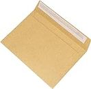 [Box of 500] C6 Envelopes Strong Manilla Plain 80gsm Self Seal A6 Envelopes Adhesive Paper Pockets Cash Funds Charity Secure Design Brown Envelopes | Self Seal Wages School Office Stationery Supplies