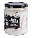 Vanilla Bean Odor Eliminating Highly Fragranced Candle - Eliminates 95% of Pet, Smoke, Food, and Other Smells Quickly - Up to 80 Hour Burn time - 12 Ounce Premium Soy Blend