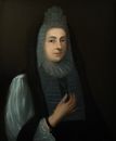 Antique Portrait Oil Painting, Woman Nun Noblewoman, French School Circa 1690