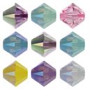 Superior PRIMERO 5328 Doppelkegelkristalle Perlen * NEUE Farben mit Effekten