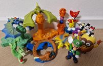 Mc Donalds Vintage Spielzeug Figuren Konvolut Mario Bros Fix Foxy Happy Meal rar