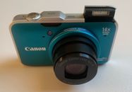 Canon PowerShot SX230 HS Digitalkamera Blau Full HD - Gebraucht