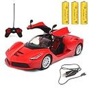 VGRASSP Remote Control Toy Car -Remote Door Opening – Rechargeable - Model Concept Design (Red)