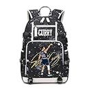 Ansigeren No. 30 Basketball Player Star Multifunctional Backpacks Sports Fan Bookbag Travel Student Backpack (Q4)
