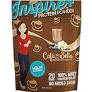 Bariatric Eating Inspire Cafe Bella Vanilla Cinnamon Cappuccino Sugar-Free 20g Whey Protein Isolate Powder (20 Servings)