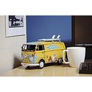 Old Modern Handicrafts Decorative 1967 Volkswagen 1:18 Deluxe Bus Metal in Yellow | 7.5 H x 4.8 W x 12.5 D in | Wayfair AJ021