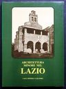 Architecture Book: Architettura Minore Nel Lazio (Italy) - Italian Text