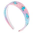 Claire's Unicorn Holographic Glitter Headband, Sparkly Pink & Blue Hair Accessory for Girls, Fashion Hairband, 1pc