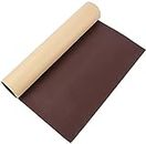 dealzone Leather Patch leather adhesive patch, leather repaire patch for sofa car seat cover chair furniture, Couch, Furniture, stricker Waterproof Wear-Resisting (30X60CM, 1 Pieces) (BROWN)