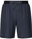 Under Armour Men's Standard Comfort Swim Trunks, Shorts with Drawstring Closure & Full Elastic Waistband, Sp22 Black, Medium