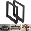 VEVOR 27.5x28.3in Table Legs Square Black Steel Coffee Table Furniture Parts