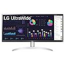 LG UltraWide 29 inch (73 cm) IPS FHD, 2560x1080 Pixels, Color Calibrated, 100Hz, 7W x 2 Inbuilt Speaker, USB-C, Display Port, HDMI, White Color-29WQ600