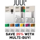 JUUL1/2 Vape Pen Kit Rechargeable ecig | Replacement Pre-filled 18mg eliquid Pod