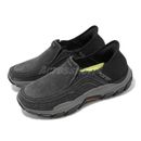 Skechers Respected-Holmgren Slip-Ins Black Men Casual LifeStyle Shoes 204809-BLK