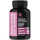 Fat Burners For Women | Weight Loss Pills for Women Belly Fat | Raspberry Ketones | Appetite Suppressant & Metabolism Booster | Back Fat Reducer & Bloating Relief | Diet Pills for Fast Result 60 Ct.