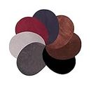 PH PandaHall 16pcs 8 Colors Oval Elbow Suede Fabric Appliques Cloth Iron On and Sew On Knee Patches for Sweatshirt Loose T Shirt Blouses Tops Accessories, 4.3 x 5.5Inch