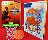 Amisha Gift Gallery Basketball for Kids Hanging Board with Ball Best Birthday Gift for Kids Boys and Girls Playing Indoor Outdoor - Multi Color