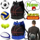 Neue 2 Farben tragbare Basketball-Netz tasche Outdoor-Fußball Fußball Lagerung Volleyball Rucksack