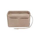 Purse Organizer Insert, Bag Organizer, Bag in Bag, Perfect for Speedy Neverfull and More, 5 Size (Large, Beige)