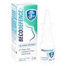 Becodefence Allergy Defence Adult Nasal Spray 20ml | Combats Hay Fever & Allergies | Gets to Work Within 3 Minutes | Non-drowsy | Helps Sneezing, Runny Nose, Nasal Congestion & Itchy/Watery Eyes