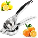 Manual Lemon Squeezer Heavy Duty Stainless Steel Press Hand Lime Citrus Juicer