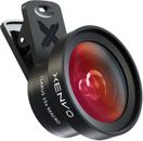 Pro Lens Kit for iPhone and Android, Macro and Wide Angle Lens with LED Light