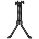Tenglang Vertical Handle Foregrip Bipod Tactical Rifle Bipod Triangle Grip with Extendable Legs Foregrip for Paintball Shooting