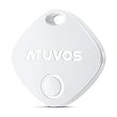 ATUVOS Smart Bluetooth Air Tracker Tag 1 Pack, Key Finder Compatible with Apple Find My (iOS Only,Android not Supported), Item Locator for Keys, Wallets, Bags, Luggage, Suitcase. Replaceable Battery