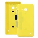 MUDASANQI Battery Back Cover Battery Back Cover Compatible with Microsoft Lumia 550, Back Replacement Case Cover(Yellow)