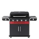 Char-Broil Gas2Coal 2.0 Hybrid Grill - 4 Burner Gas & Coal Barbecue Grill, Black Finish
