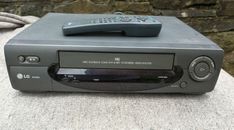 LG AC250i Reproductor VHS VCR Repuestos O Reparación Reproductor de Cinta Retro De Colección 