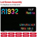 For Macbook Air 13" A1932 2018 LCD Display Screen Assembly Replacement EMC 3184