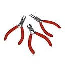DIY Crafts 3 Pieces Pliers Stainless Steel Needle Nose Multi-Functional Making Hand Tool DIY Crafts Do it Yourself (Design # No 1, Pack Of 3 Pcs)