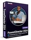 CyberLink PowerDirector 2024 Ultimate | Professionelles Videobearbeitungsprogramm für PC mit Greenscreen und tausenden Effekten | Fotoshow | Für jede Filmproduktion | Screen Recorder | Windows [Box]