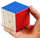 School Innovate YJ V2 6 * 6 Magnetic Magic Cube STICKERLESSSPPED Magnetic Cube for More Solving Skills (Multicolor)