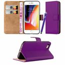 iPhone Various Models Phone Case Leather Wallet Flip Folio Stand Cover for Apple