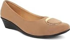 Style Buy Style Women and Girls Belly Shoe for Casual Wear and Regular use-Synthetic Beige