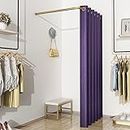 Tienda De Ropa Probador, Fitting Room L-Dressing Room Dressing Room Boutiques Cloakroom,for Shopping Malls Save Space (Color : Purple, Size : 80x80cm)