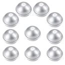 Tosnail 10 Sets/20 Pieces Metal DIY Bath Bomb Molds - Also Great for Tart and Dessert Making