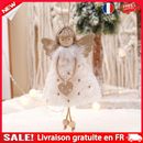 Christmas Angel Girl Toy Ornaments Cute Baby Dolls Gifts for Kids (White)